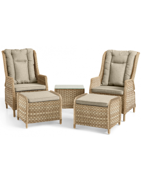 loungesæt bistrosæt havestole polyrattan havemøbler moderne design rattan