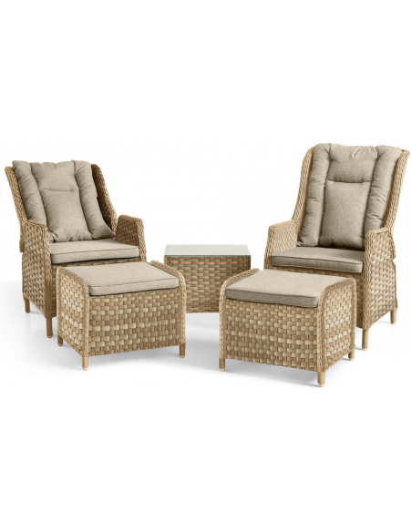 loungesæt bistrosæt havestole polyrattan havemøbler moderne design rattan