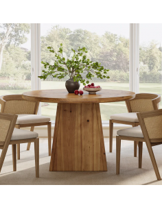 rundt 100 spisebord indretning billigt træ moderne nordisk design 2