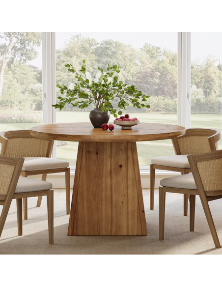 rundt 100 spisebord indretning billigt træ moderne nordisk design