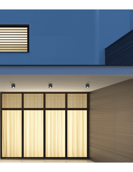 påbygningsspot spot udendørs påbygning loftlampe loft lamper havelamper led gu10