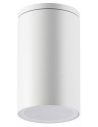 Påbygningsspot udendørs i aluminium og glas Ø6 cm 1 x GU10 - Mat hvid