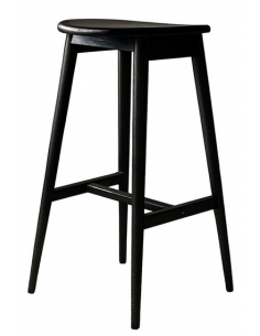 barstol sort træ moderne design køkken køkkenø