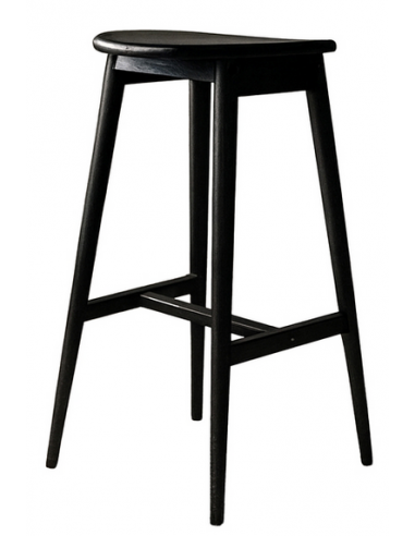 barstol sort træ moderne design køkken køkkenø
