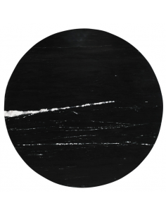 rundt sofabord marmor sort moderne design 2