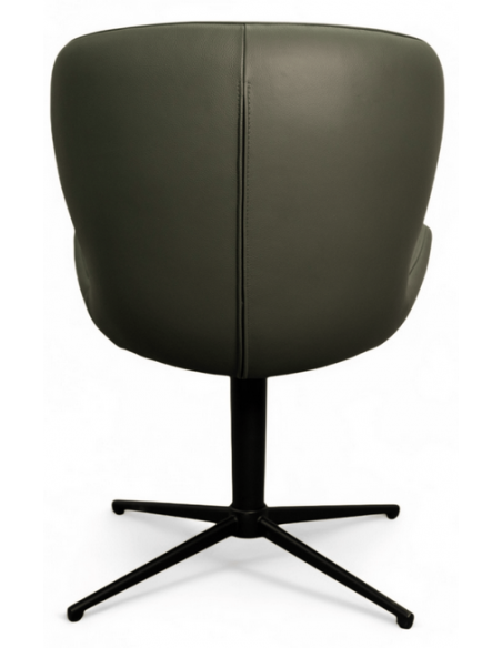 spisebordsstole drejefod drejefunktion ægte læder drej