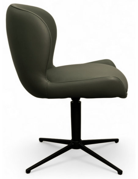 spisebordsstole drejefod drejefunktion ægte læder drej