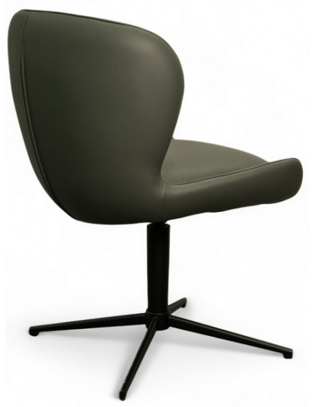 spisebordsstole drejefod drejefunktion ægte læder drej