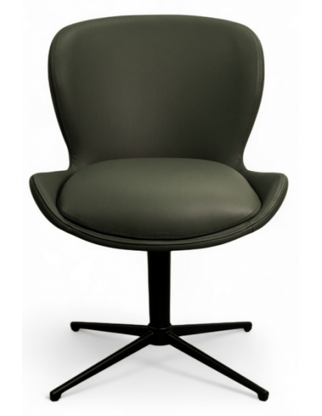 spisebordsstole drejefod drejefunktion ægte læder drej