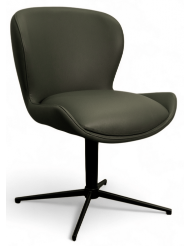 spisebordsstole drejefod drejefunktion ægte læder drej