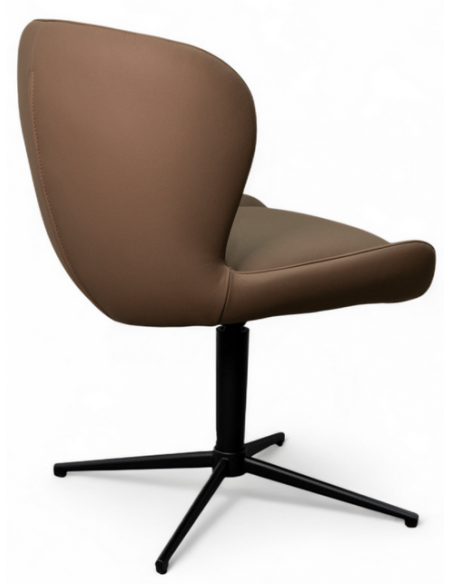 spisebordsstole drejefod drejefunktion ægte læder drej