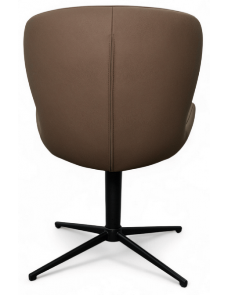 spisebordsstole drejefod drejefunktion ægte læder drej