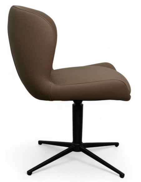 spisebordsstole drejefod drejefunktion ægte læder drej