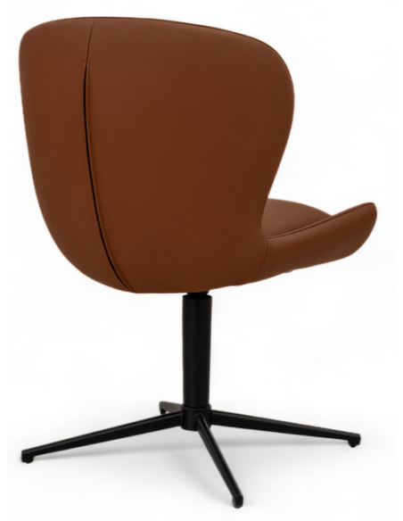 spisebordsstole drejefod drejefunktion ægte læder drej