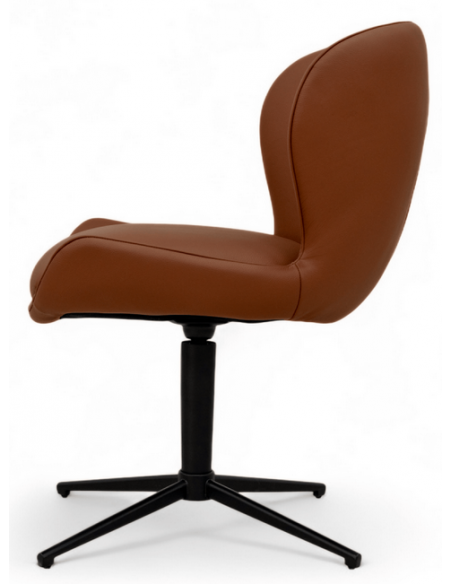 spisebordsstole drejefod drejefunktion ægte læder drej