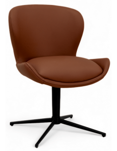 spisebordsstole drejefod drejefunktion ægte læder drej