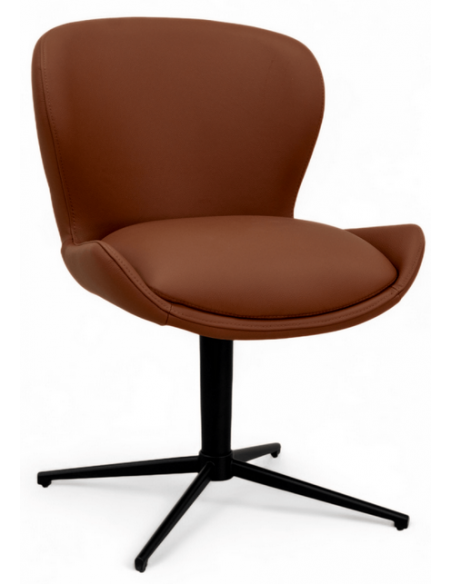 spisebordsstole drejefod drejefunktion ægte læder drej