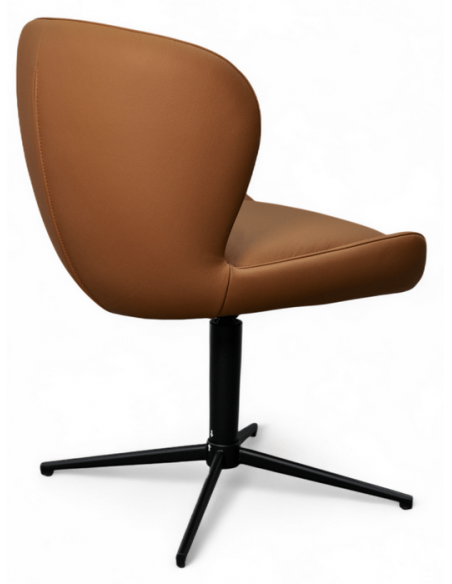 spisebordsstole drejefod drejefunktion ægte læder drej