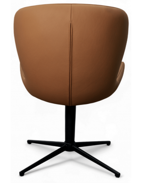 spisebordsstole drejefod drejefunktion ægte læder drej