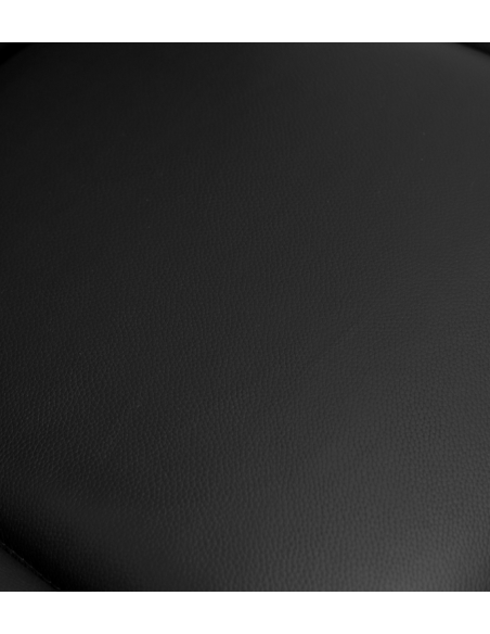 spisebordsstole drejefod drejefunktion ægte læder drej sort