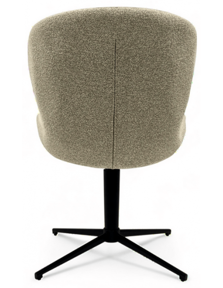 spisebordsstole drejefod drejefunktion stof drej beige