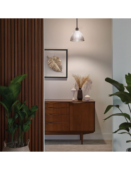 loftlampe pendellampe glas sort spisebord moderne design køkken stue