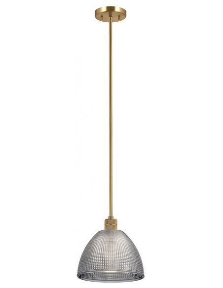 loftlampe pendellampe glas messing spisebord moderne design køkken stue