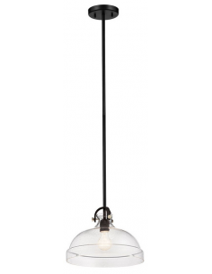 loftlampe pendellampe glas sort spisebord moderne design køkken stue