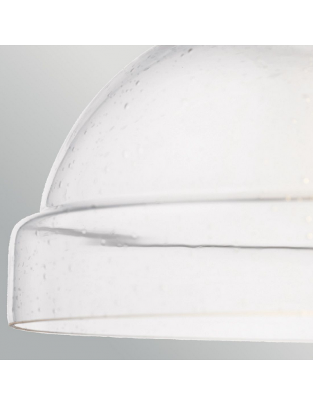 loftlampe pendellampe glas messing spisebord moderne design køkken stue