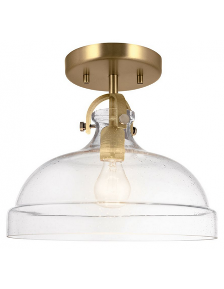 loftlampe pendellampe glas messing spisebord moderne design køkken stue