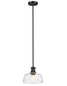 loftlampe pendellampe glas sort spisebord moderne design køkken stue