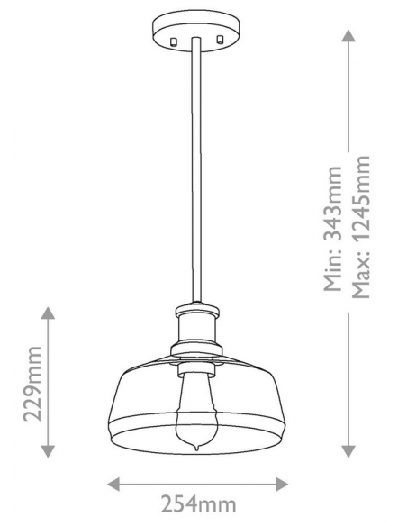 loftlampe pendellampe glas messing spisebord moderne design køkken stue