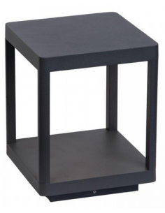 Bedlampe led udendørslamper moderne design stående grå lav havelamper