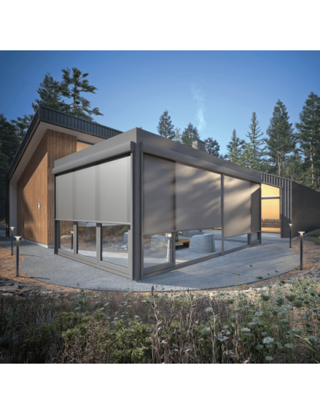 Bedlampe led udendørslamper moderne design stående grå lav havelamper