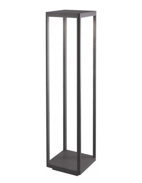 Bedlampe led udendørslamper moderne design stående grå lav havelamper