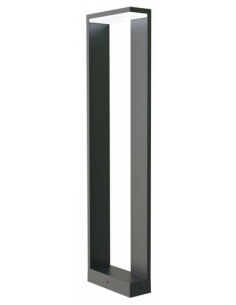 Bedlampe led udendørslamper moderne design stående grå lav havelamper