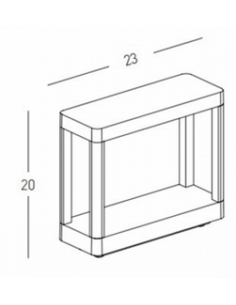 Bedlampe led udendørslamper moderne design stående grå lav havelamper 2