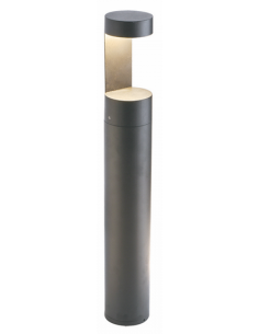 Bedlampe led udendørslamper moderne design stående grå lav havelamper