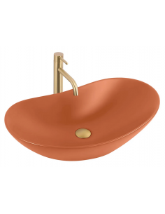 rektangulær håndvask vask bordmonteret bordplade keramik badeværelse 2