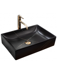 håndvask vask bordmonteret bordplade keramik badeværelse marmor sten