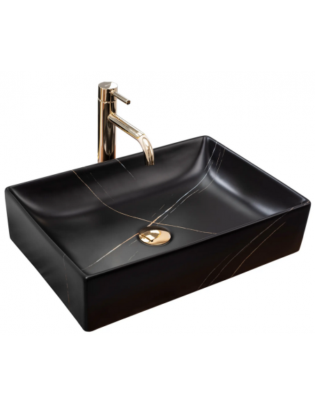 håndvask vask bordmonteret bordplade keramik badeværelse marmor sten