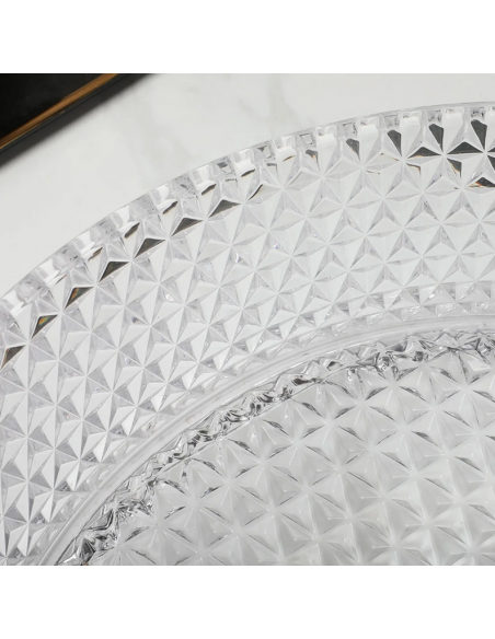 rund håndvask vask bordmonteret bordplade badeværelse glas