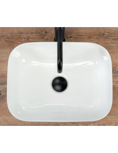 håndvask vask bordmonteret bordplade keramik badeværelse 2