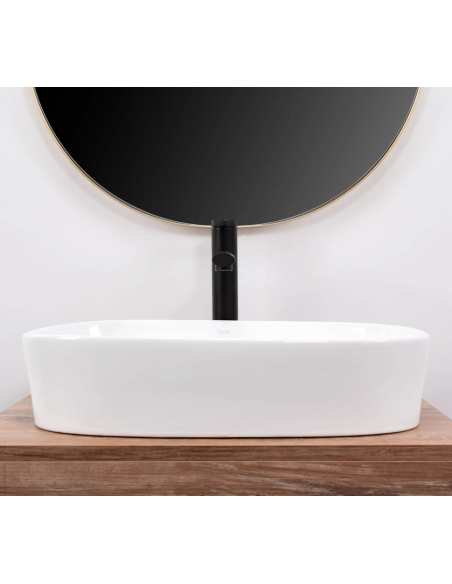 håndvask vask bordmonteret bordplade keramik badeværelse