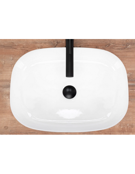 håndvask vask bordmonteret bordplade keramik badeværelse