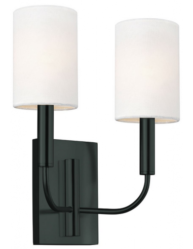 væglampe sort soveværelse stue moderne design