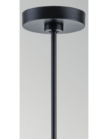 lysekrone sort spisebord stue moderne design