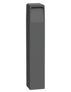 Bedlampe led udendørslamper moderne design stående grå lav havelamper