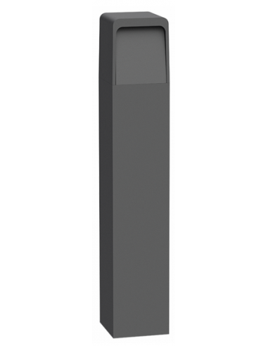 Bedlampe led udendørslamper moderne design stående grå lav havelamper