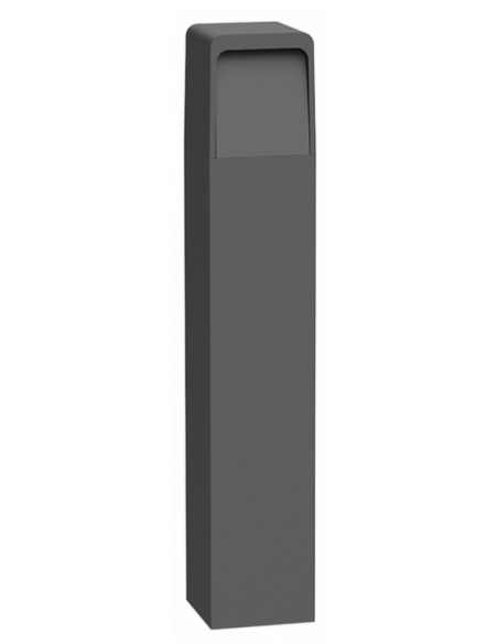 Bedlampe led udendørslamper moderne design stående grå lav havelamper